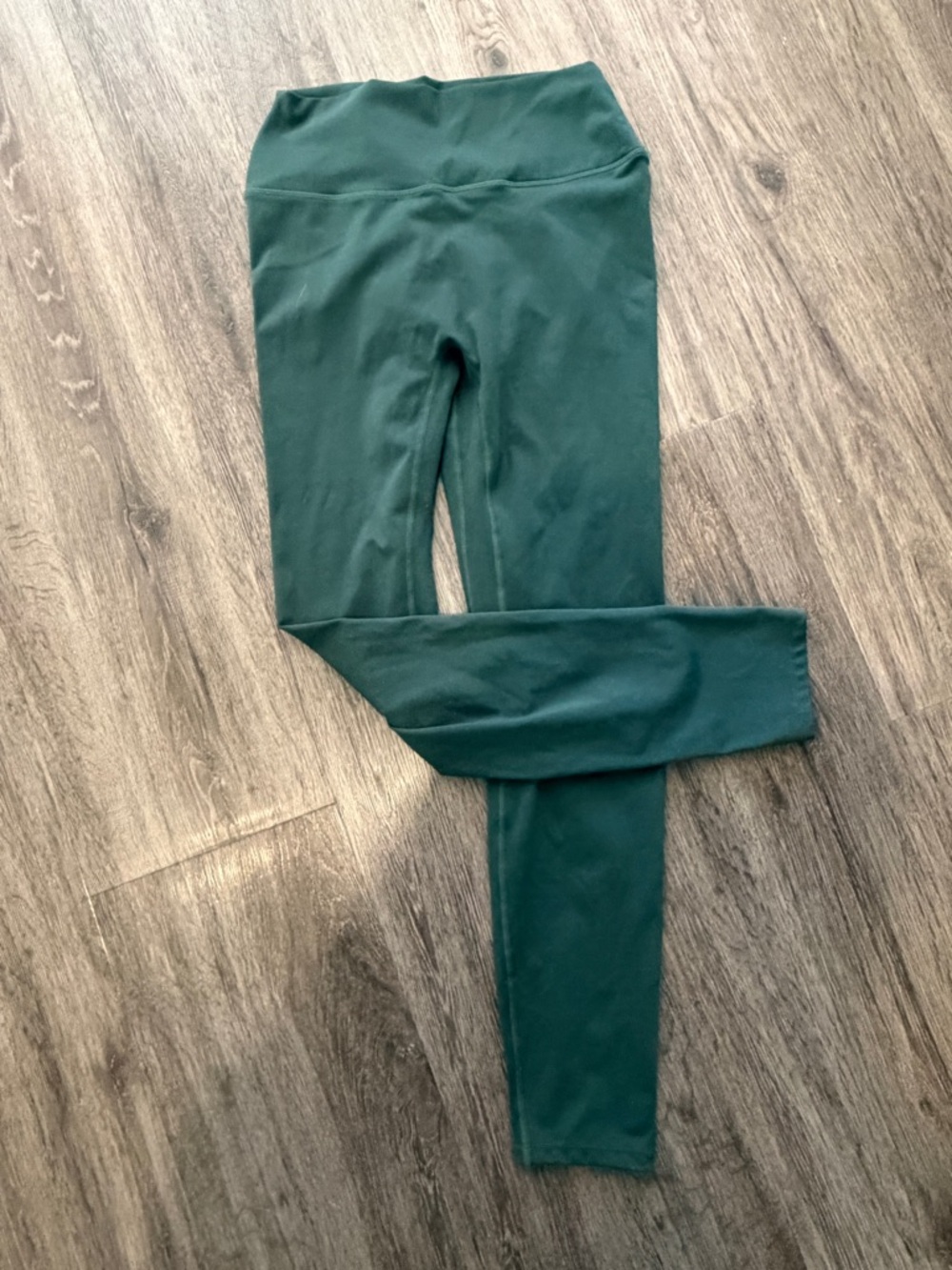 CSB Form Invisible Scrunch Leggings In Deep Green size XL